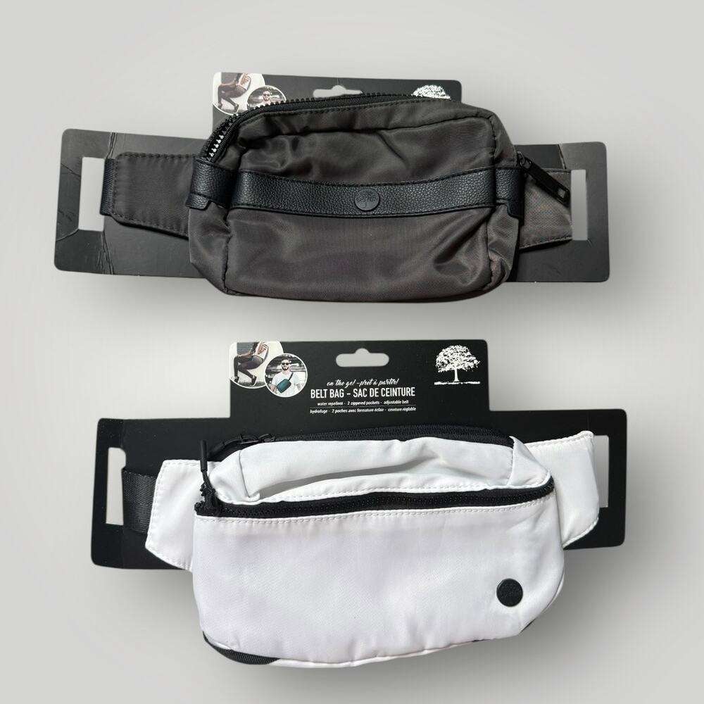 Msdcusa Cross Body Bag White and Black